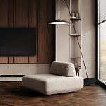 SPC ламинат Quartz Parquet Штучный паркет Орех Американский  по цене 5&nbsp;028.80 ₽